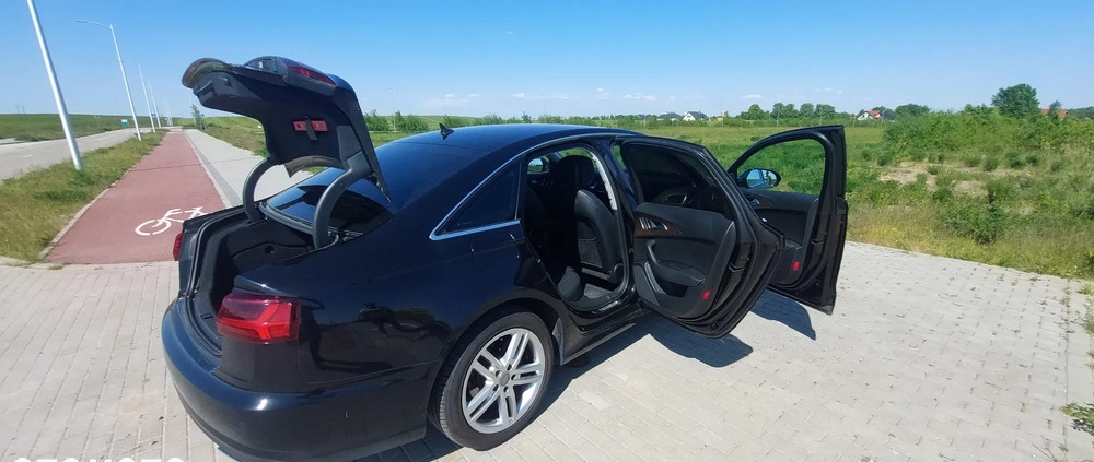 Audi A6 cena 59900 przebieg: 240093, rok produkcji 2015 z Ełk małe 379